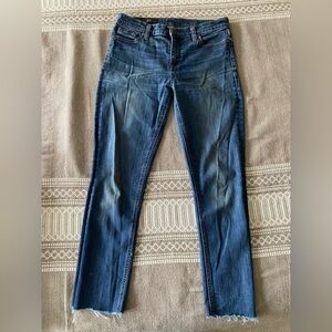 Beautiful vintage J Crew Reid, size 29 with raw hems